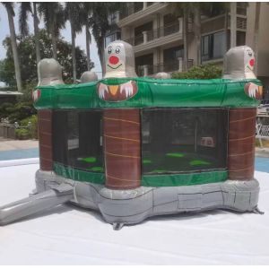 Customized Inflatable Interactive Human Whack-A-Mole Game With Blower And Repair