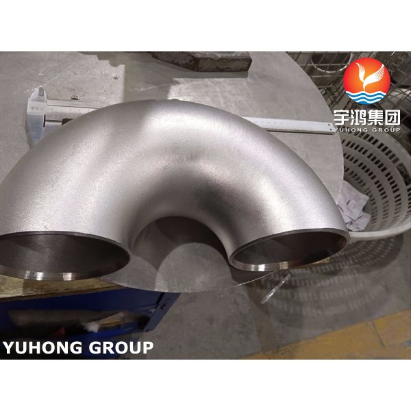 ASTM A403 WP321-S 180° Short Radius Elbow - Stainless Steel Pipe Fitting for Petrochemical & Power Plant Piping Systems