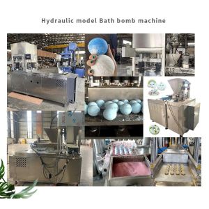 1300piece/h Multi press Manual bath bomb Making Machine with Automatic Operation