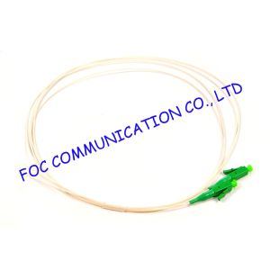 SC / APC Corning optical fiber pigtail SM Hytrel Low Insertion Loss For ODF