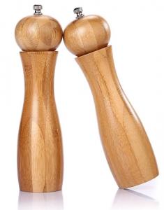 Cheap Multifunction Wooden Salt And Pepper Mills Easy To Clean For Home Kitchen Supplies for sale
