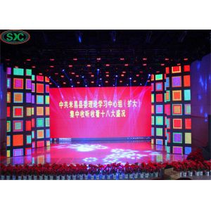 RGB SMD Full Color DJ Disco Stage P4.81 Indoor Rental Led Screen