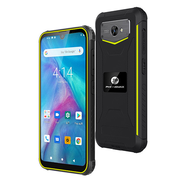 4G Durable Waterproof Phone in Black/Grey/Green/Orange - Up to 2 Days Standby