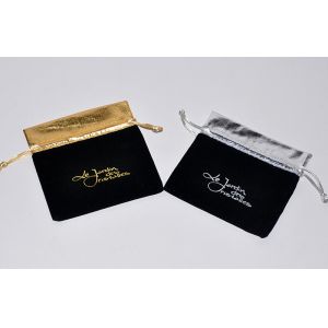 ISO9001 Eco Velvet Drawstring Pouch Small Bags Custom Logo Printed OEM