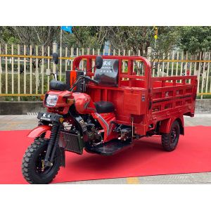200cc Heavy Loading Motorized Cargo Tricycles with Open Body Type and 180 Brake