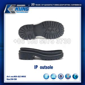 Lightweight EVA Rubber Sole , Black Rubber Outsole Slip Resistant