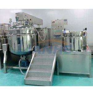 500L Paste Making Machine Vacuum Emulsifier Mixer For Mayonnaise