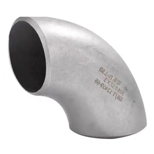 Stainless Steel 304 316 316L 90 Degree Butt Welded Elbow Connection 1"-4" DN25-DN100