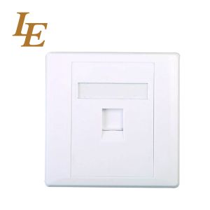 CAT5E/6 Rj45 Face Plate Wall Sockets For Telecommunication