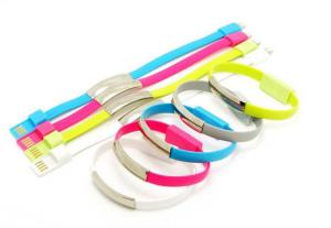 Cheap Promotion wristband USB data cable charging line,mobile phone USB cable for sale