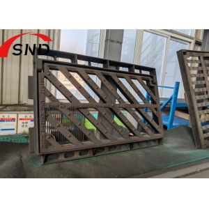 OEM Combination Cast Iron Gully Grate GGG50 with Triangle Shape for Efficient
