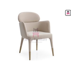 Cheap Fully Upholstered Fabric Wood Restaurant Chairs Comfortable Solid Structure for sale