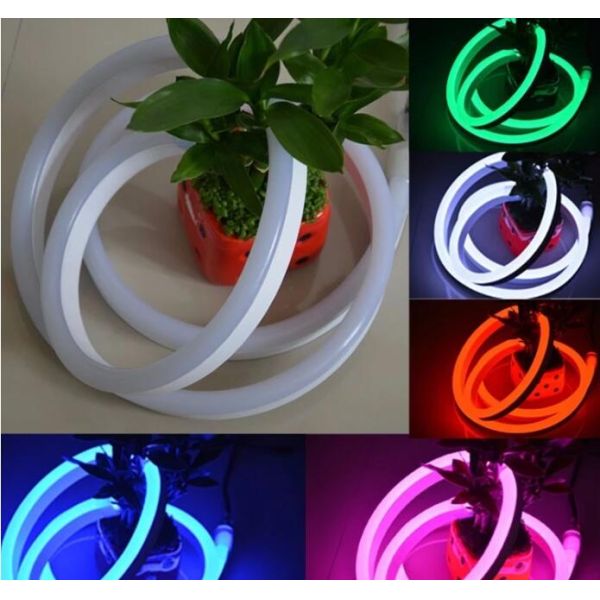 SMD5050 10w AC220V Flexible Light Strip / RGB LED Neon Rope 3 Years Warranty