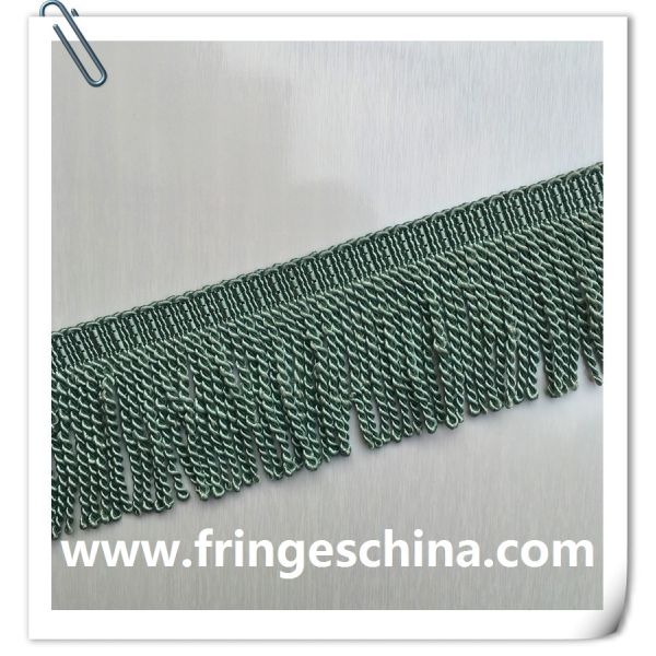Fashion wholesale rayon custom OEM bullion fringe for sofa pillow cushion decoration