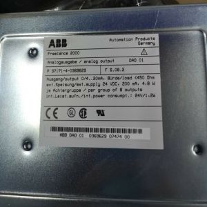 Cheap DAI01 ABB PLC Spare Parts Analog Input V3 Rack Based I/O Modules Y0369628M for sale