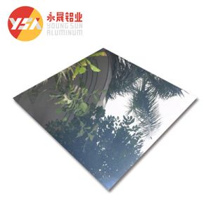 China High Reflective Clear Polished Reflector Specular Aluminium Plate Mirror Finish on sale