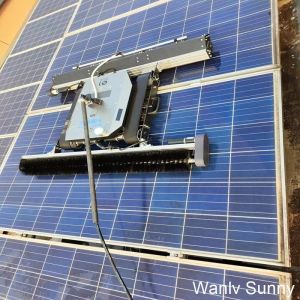 Customized Solar Panel Cleaning Machine with High Pressure Pump and Extended