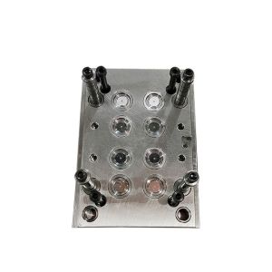 30mm Custom Made Plastic Molds Injection cold runner 8cavity round cap for
