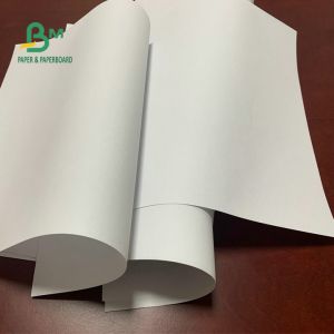 Smooth Surface White Bond Paper Roll Brightness Offset Uncoated 60g 80g For
