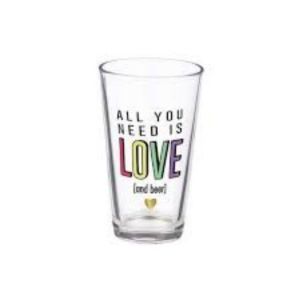 Wholesale High Quality Mother's Day Gist Glass 450ml Hypo Cup with Decal