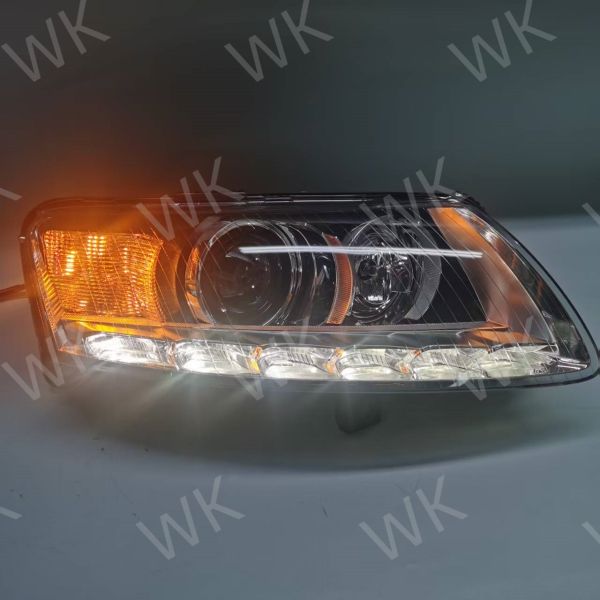 12V Audi A6 Xenon Headlights 2009 A6C6 One Bi-Xenon OEM 4FO941029ES / 4FO941030ES