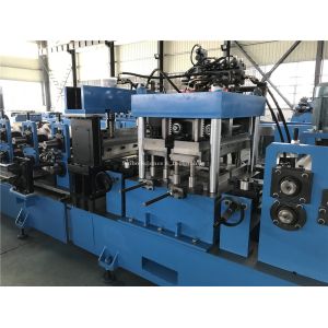10 - 3.0mm CZ Purlin Roll Forming Machine Flange And Web Change By Automatically