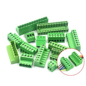 5.08mm Pitch PCB Pluggable Screw Terminal Blocks Docking Socket Plug 300V 15A
