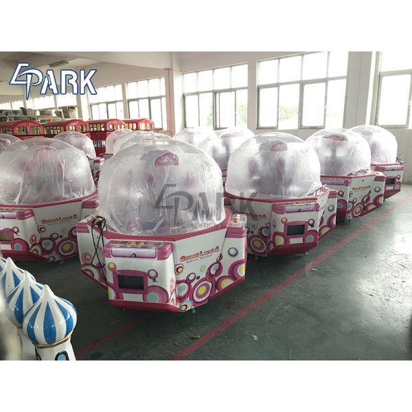 Kids Coin Operated Gift Game MachineSweet Land 4 Entertainment Toy Prize Machine