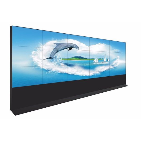 Customized Seamless LCD Video Wall 46 Inch Wide Viewing Angle Support Splice