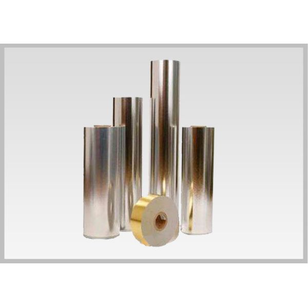 Quality Bright Colored Vacuum Metallized Paper For Aluminized Cigarette Lining Paper And Beer Wine Bottle Label wholesale