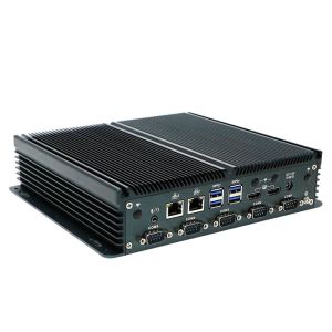 Certified IBOX-1326 Quad Core N100 Industrial Mini PC With 2*Intel I211 AT LAN