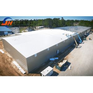 Cheap Light Steel Structure Prefabricated Warehouse Building With C.Z Shape Steel Channel Purlin for sale