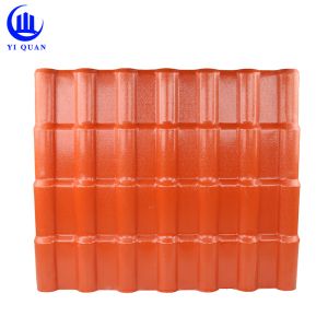 ASA Synthetic Resin Roof Tile 2.5mm Thickness B1 Fireproof