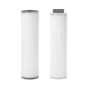 China PP Material Cage Hot-Melt Welded Microporous Filter Cartridges for Food and Beverage on sale