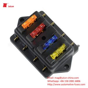 Eu UL Single/Bipolar 30A-500A Nylon Housing Fuse Holder Automotive Electronic