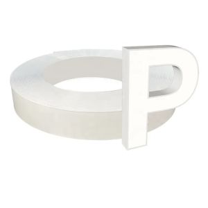 Scratch Resistant Anodized Channel Letter Trim Cap For Signage