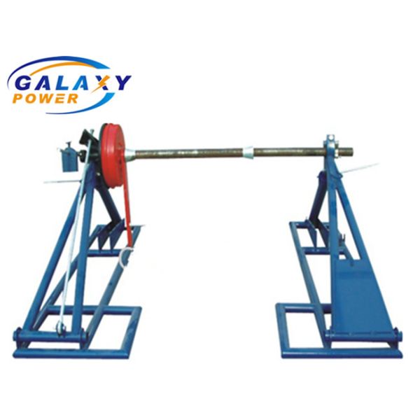 Quality 80kN Hydraulic Lifting Drum Stand  Overhead Line Transmission Tool wholesale