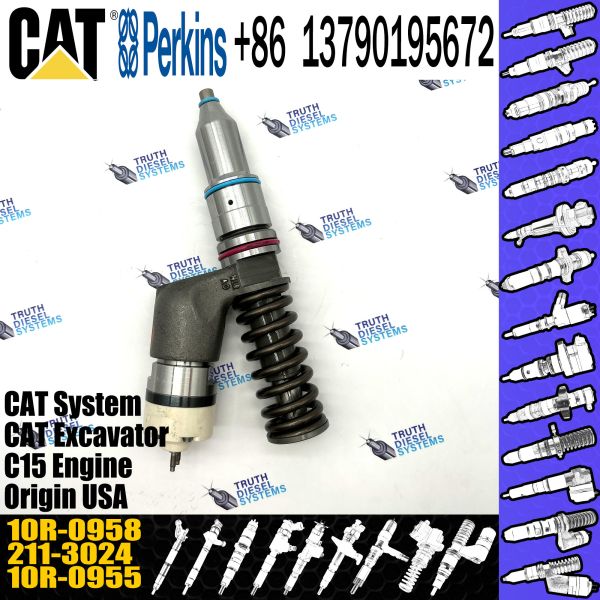 Diesel Fuel Common Rail Injector 211-3024 10R-0958 10R-8502 For CAT C15 C18