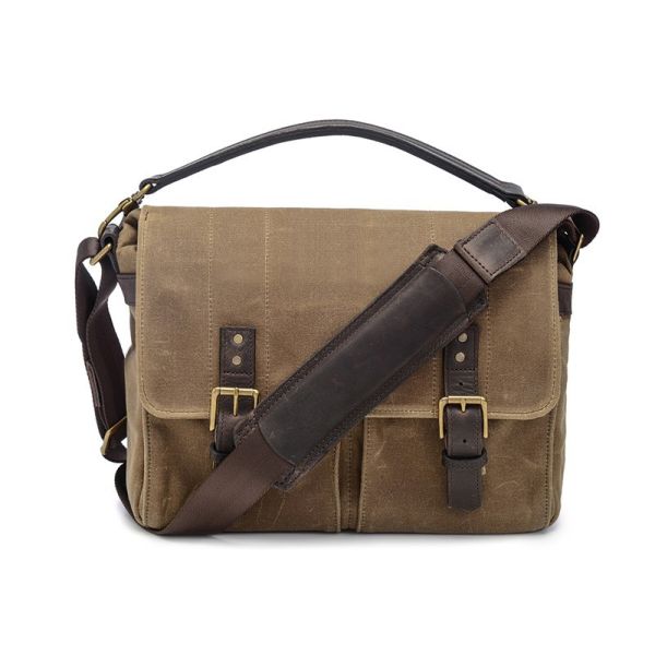 Quality Waterproof Canvas Messenger Bag , Canvas Briefcase Messenger Bag 12.2" X 11" X 5.1" Cm wholesale
