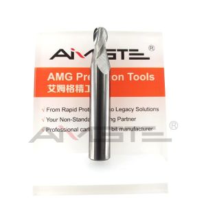 0.6μm / 0.8μm Tapered Ball Nose End Mill 75mm For Aluminum