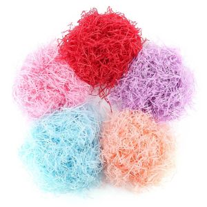 Biodegradable Crinkle Cut 22g Color Shredded Paper For Packaging