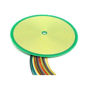 6mm Light Pancake PCB Electrical Slip Rings With High Rotating Speed