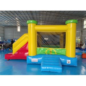 Commercial Popular Inflatable Bouncy Castle Inflatable Bounce House With Slide