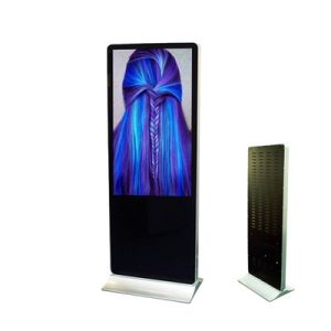 Upside Down 65 Inch Digital Signage Touchscreens 3840X2160 50hz Freestanding