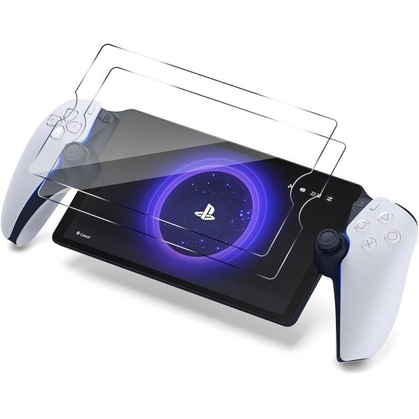 Bubble-Free Tempered Glass Screen Protector For PlayStation 5 Portal Handheld,