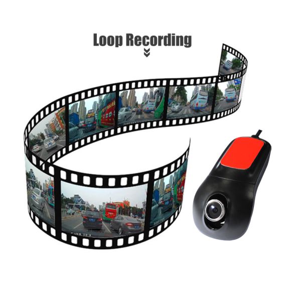 FCC G-sensor Car DVR Dash Cam Front , Android USB2.0 Digital Video Recorder