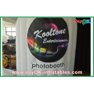 Funny Photo Booth Props Logo Printed Inflatable Photo Booth Portable For Photo