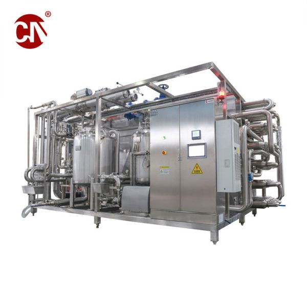 Customized Screw Pump Structure Automatic Tubular Milk Juice Uht Sterilizer