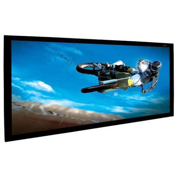 Wall Mount Fixed Frame Projection Screen HD Aluminum Frame For Home Cinema