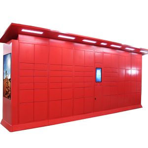 All-Weather Armor 24/7 Access Contactless-Secure Parcel Locker With API
